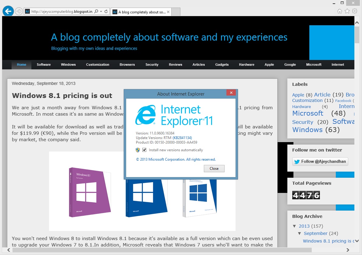 ie 11.0 ie 11.0
