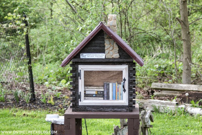 We built a custom Little Free Library® | On The Creek Blog
