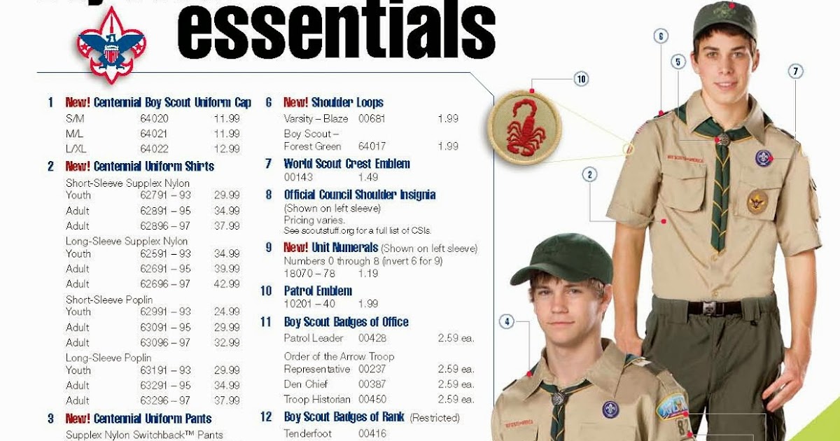 Scouts BSA Troop 193 Winchendon, MA Uniform Help