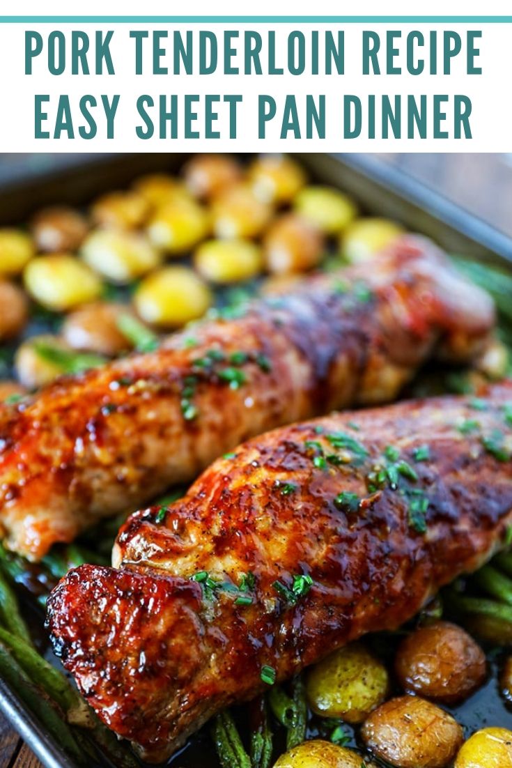 Pork Tenderloin Recipe Easy Sheet Pan Dinner Foodiepad