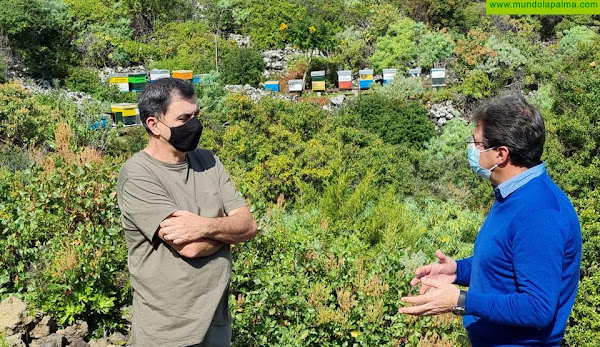 José Adrián Hernández apuesta por generar sinergias entre los apicultores y agricultores de La Palma