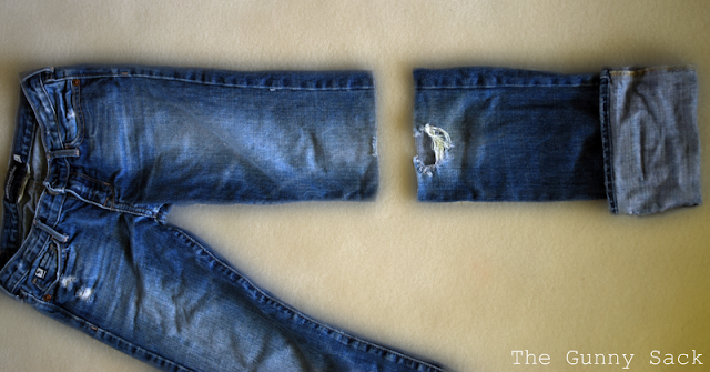 Saturday Sewing: Abercrombie Inspired Shorts - The Gunny Sack