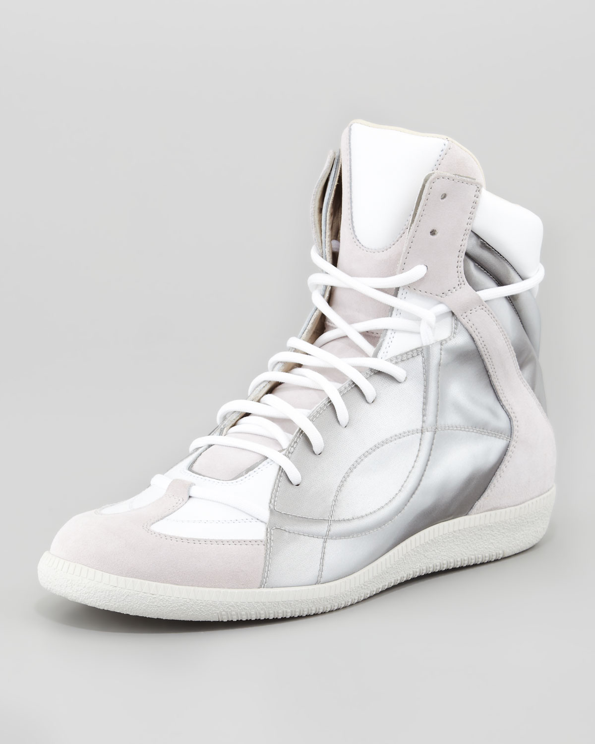 maison martin margiela high top sneakers