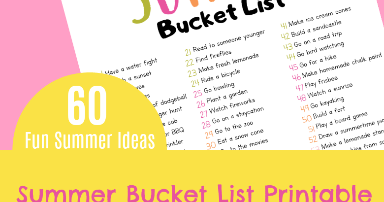 Summer Fun Bucket List // Fun Things to Do with Kids – Honey We're Home