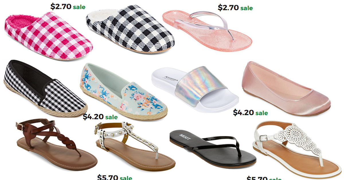 jcpenney girls sandals