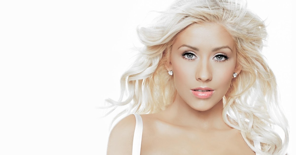 Christina Aguilera Beautiful Blonde | Full HD Desktop Wallpapers 1080p