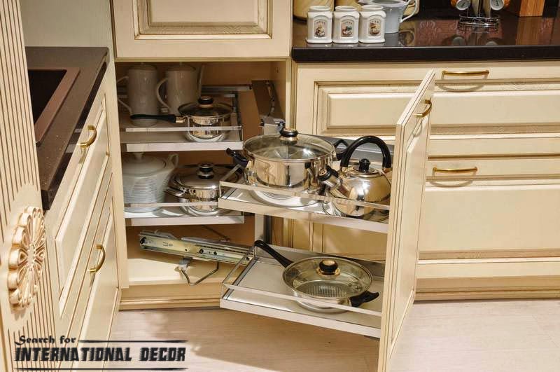 pull out drawers,pull out shelves, Drawer system for the kitchen