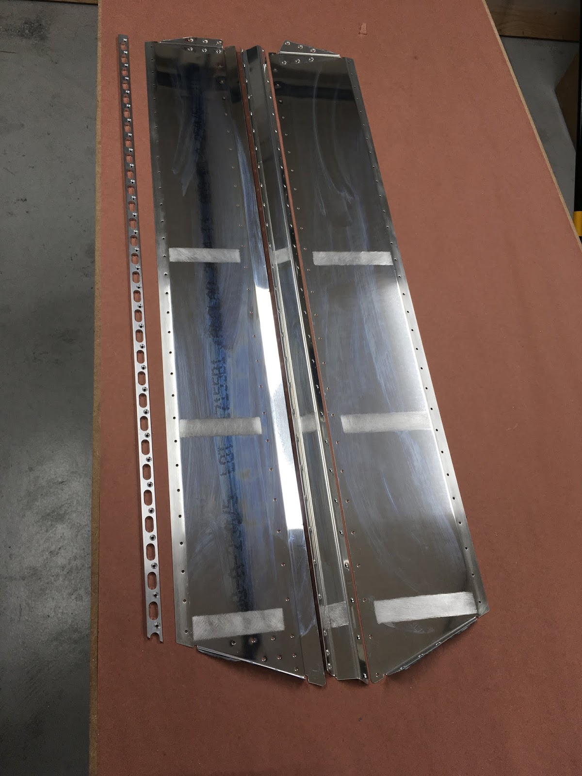 Alex's RV14A Build Log Section 9 Elevators (trim tab; priming)