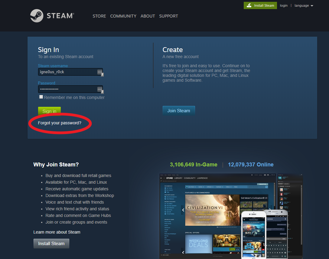 Steam lost password email фото 63