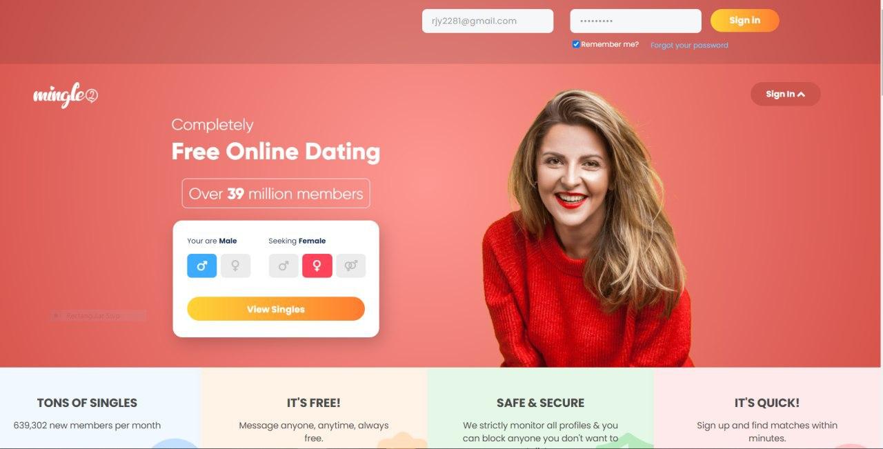 Mingle2 - OpenBullet Config