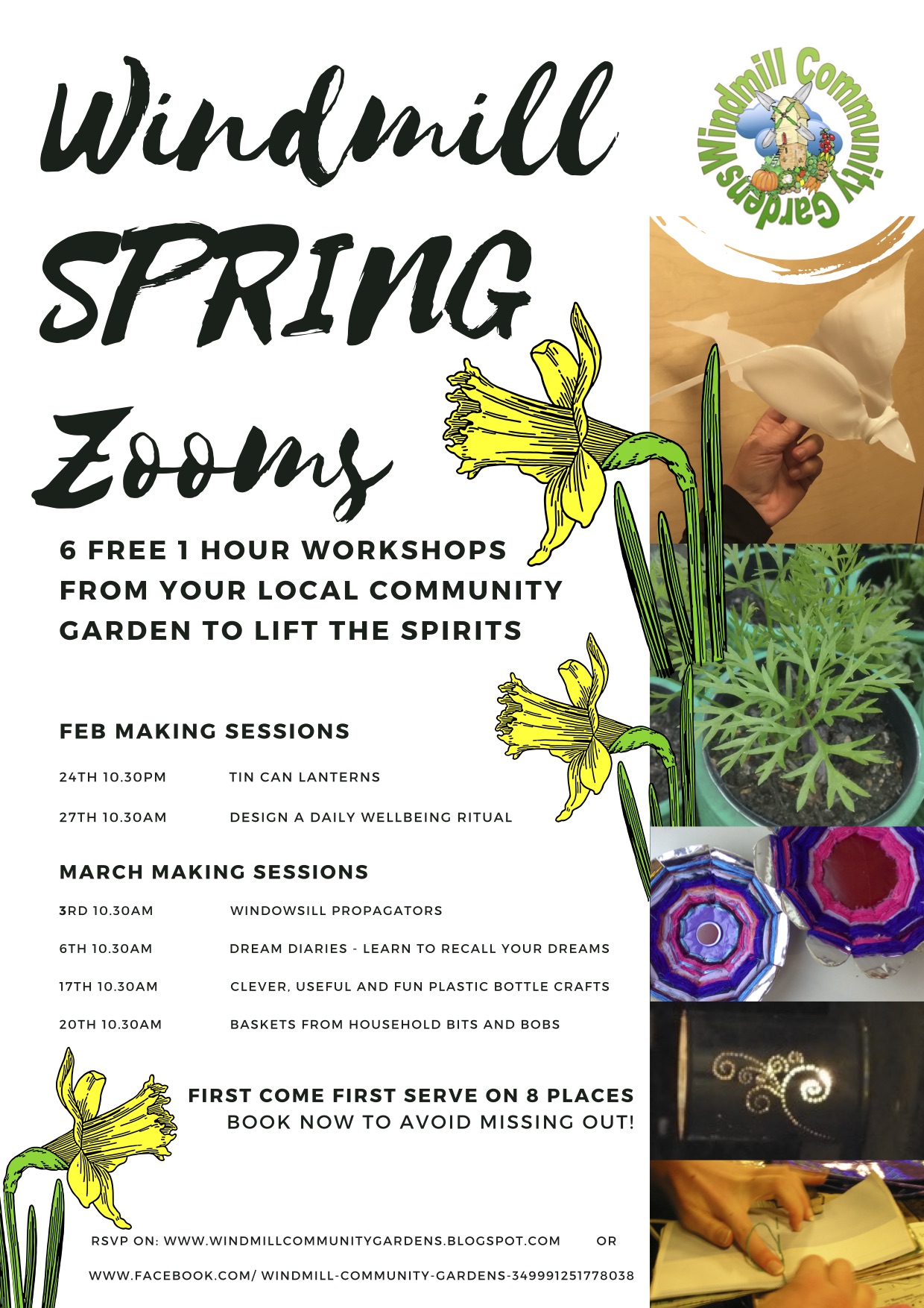 Windmill Community Gardens Windmill Spring Zooms to Lift the