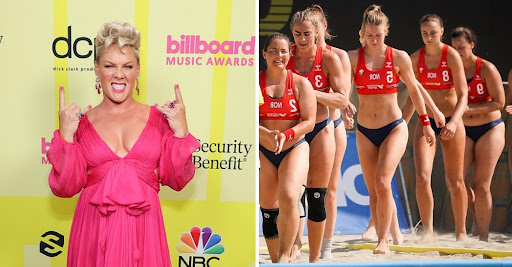  Pink se ofrece a pagar multa de atletas que denuncian sexismo