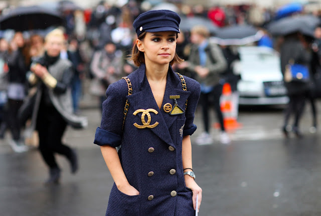Mira Duma Chanel outfit