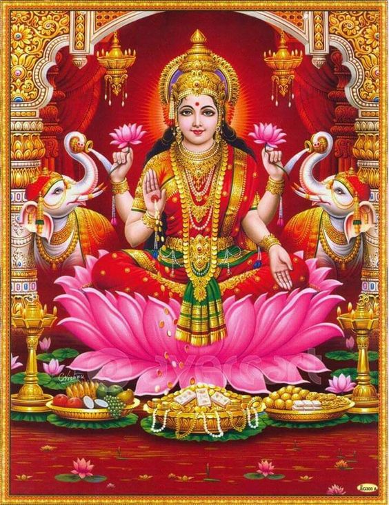 Best Cute Laxmi Mata Wallpapers | Goddess Laxmi Mata | WaoFam ...