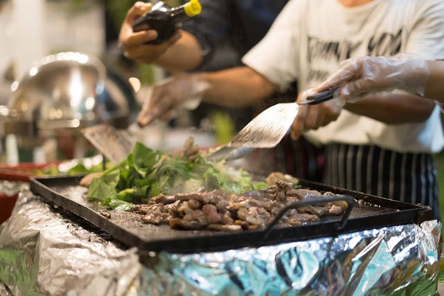 Kambing Grill Hanana dan Blackpepper Sauce Kambing Grill Hanana dan Blackpepper Sauce