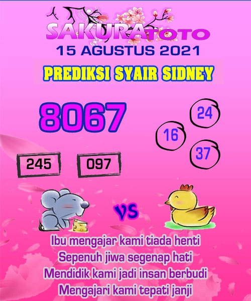 Kode syair togog sydney minggu 15 agustus 2021 KODE