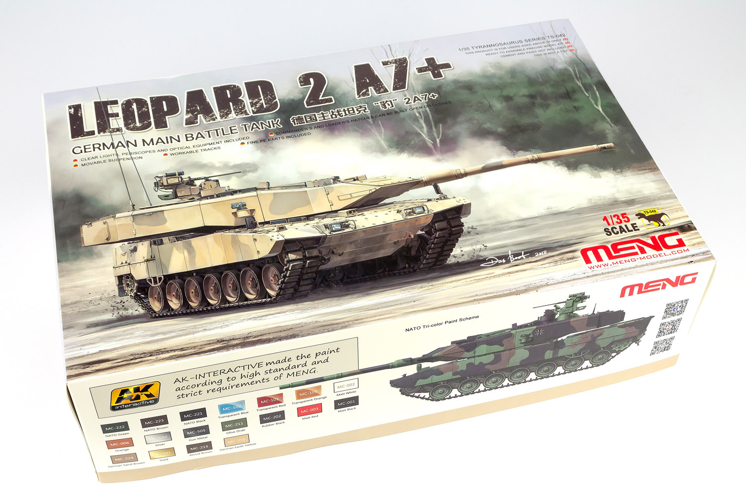 Leopard 2 gun