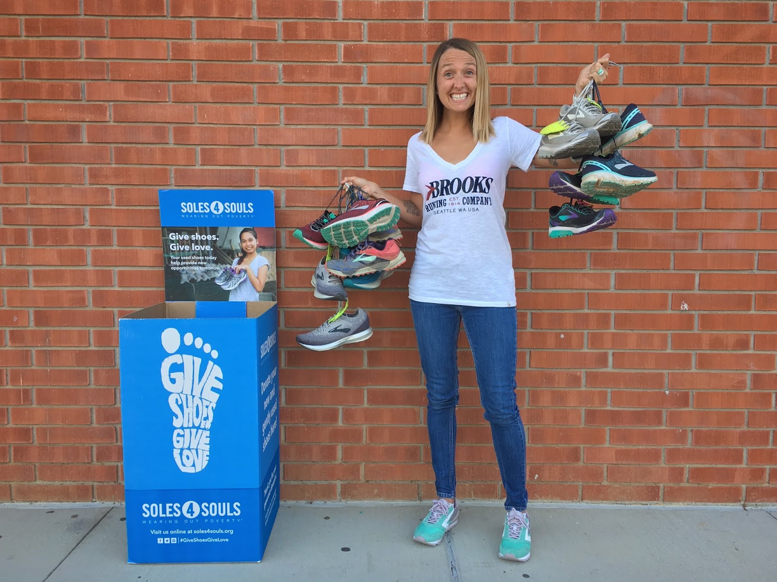 Carlee McDot: Donating Shoes -- Soles4Souls