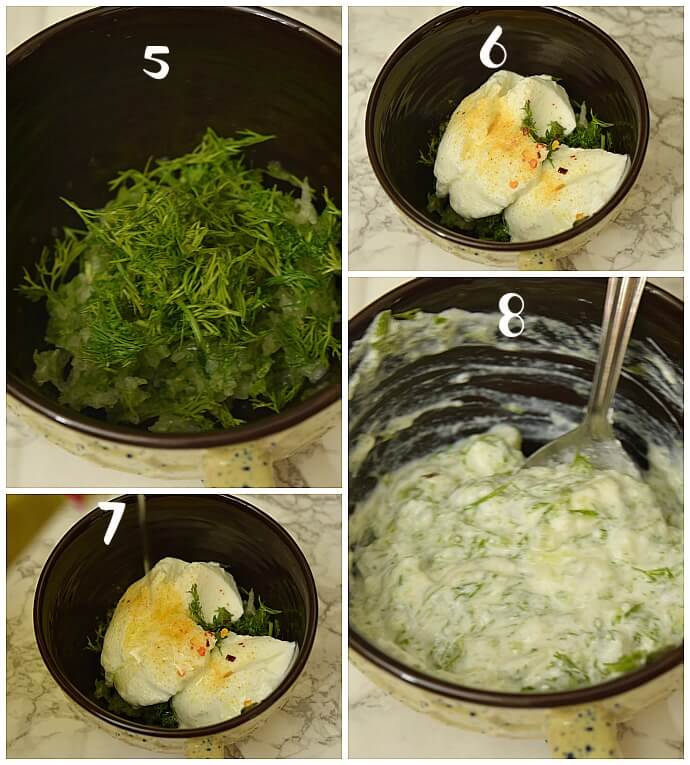 steps to make tzatziki sauce