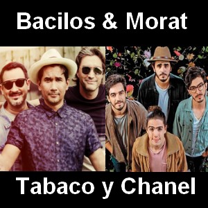 Bacilos & Morat - Tabaco y Chanel Letra y acordes de guitarra y piano