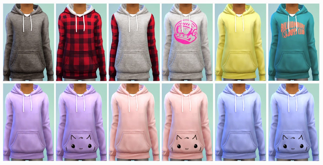 My Sims 4 Blog: Hoodies for Boys and Girls by DaniParadise