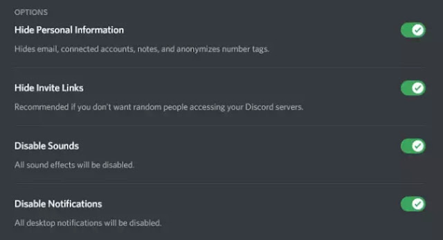 How to Enable Discord-3 Streamer Mode