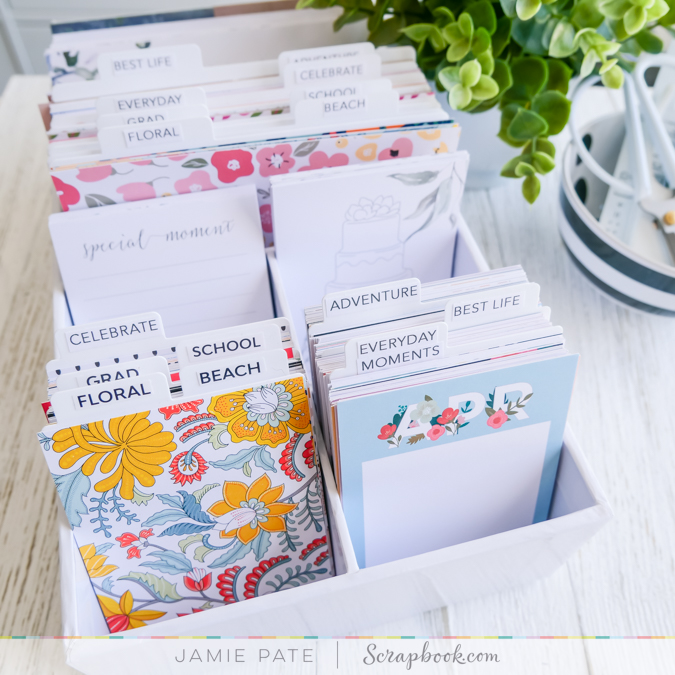 jamie pate: Work Space Wednesday | Pocket Card Organizer