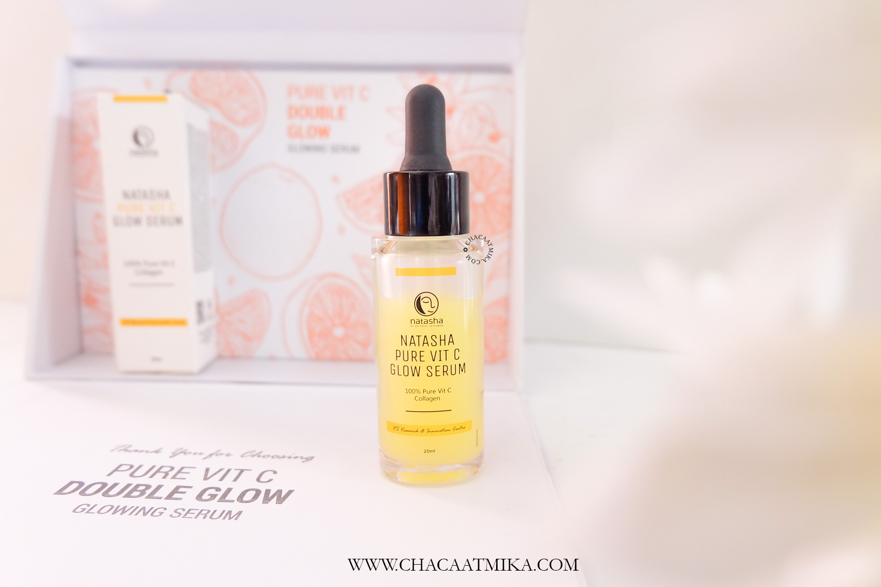[Review] Natasha Pure Vit C Glow Serum F A S H I O N I C H A
