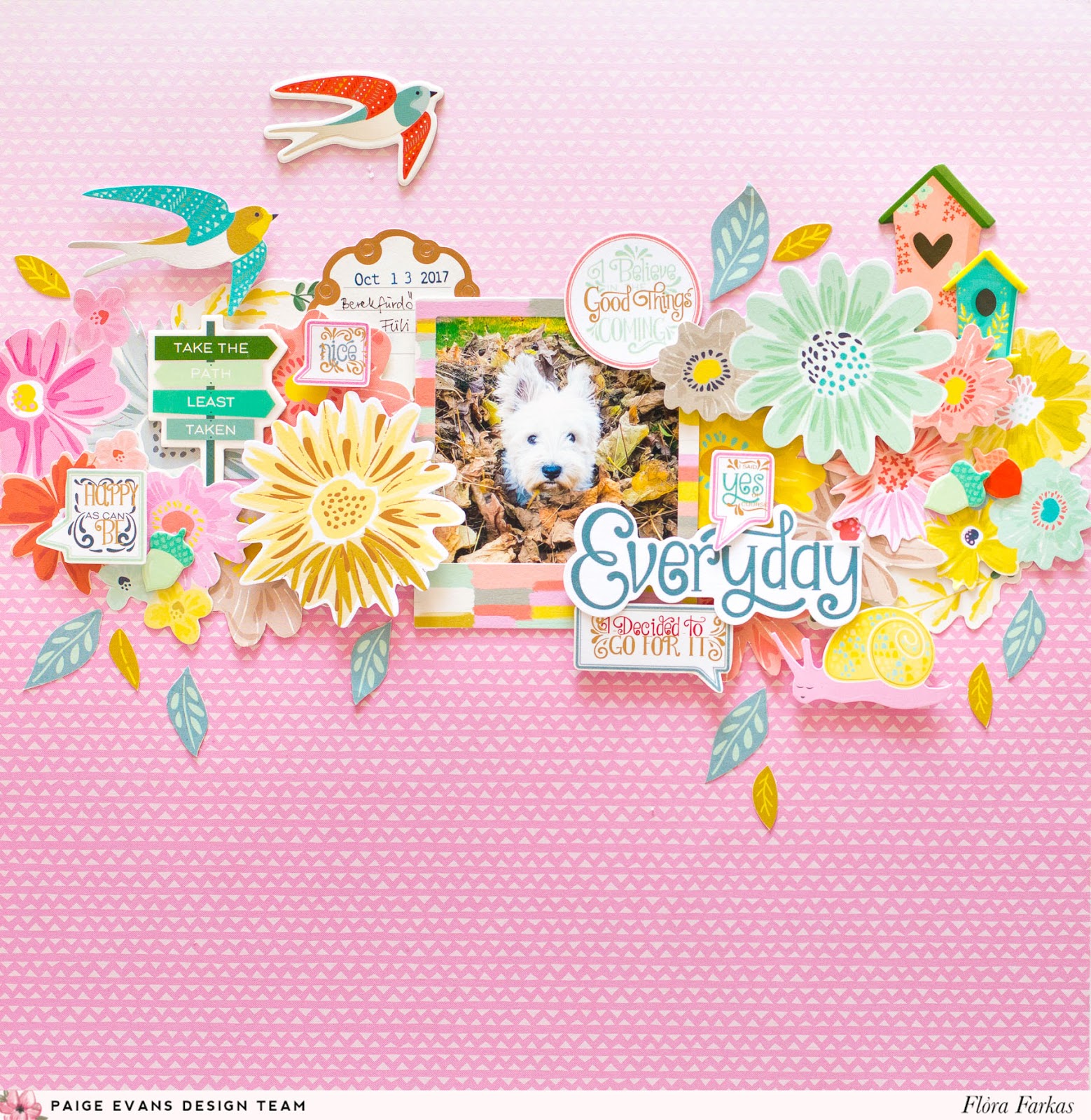 Fall Layout by Flóra Farkas | Paige Taylor Evans