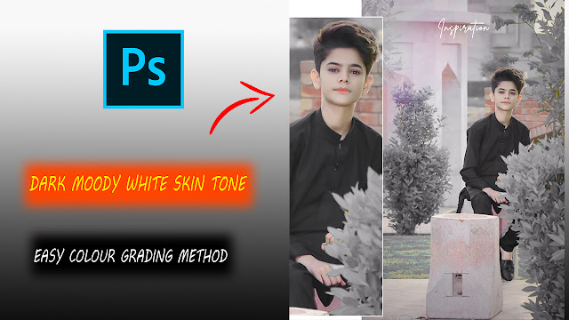 Dark Moody Photoshop Colour Grading Tutorial White Skin Editing Tutorial In Photoshop In One Click Dark Moody Photoshop Colour Grading Tutorial White Skin Editing Tutorial In Photoshop In One Click