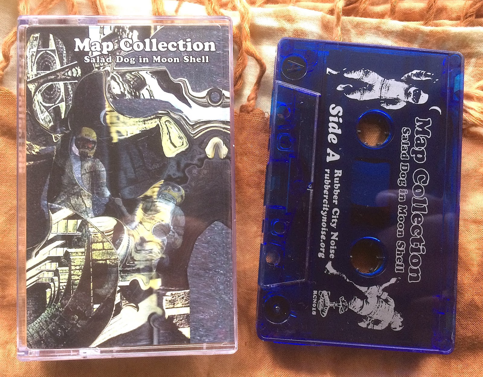 Cassette Gods MAP COLLECTION “Salad Dog In Moon Shell” C63 (Rubber City Noise)