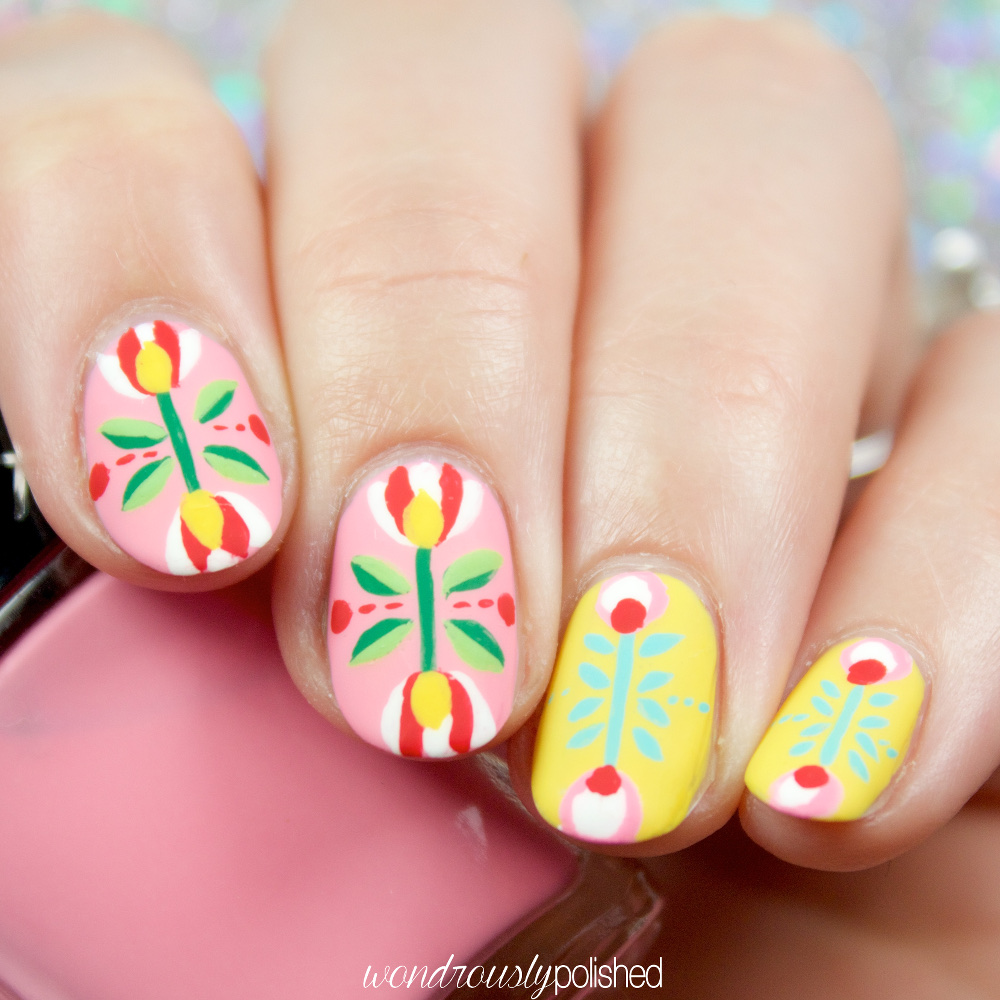 Wondrously Polished: Nail Art: The Planner Society Washi Series - March ...