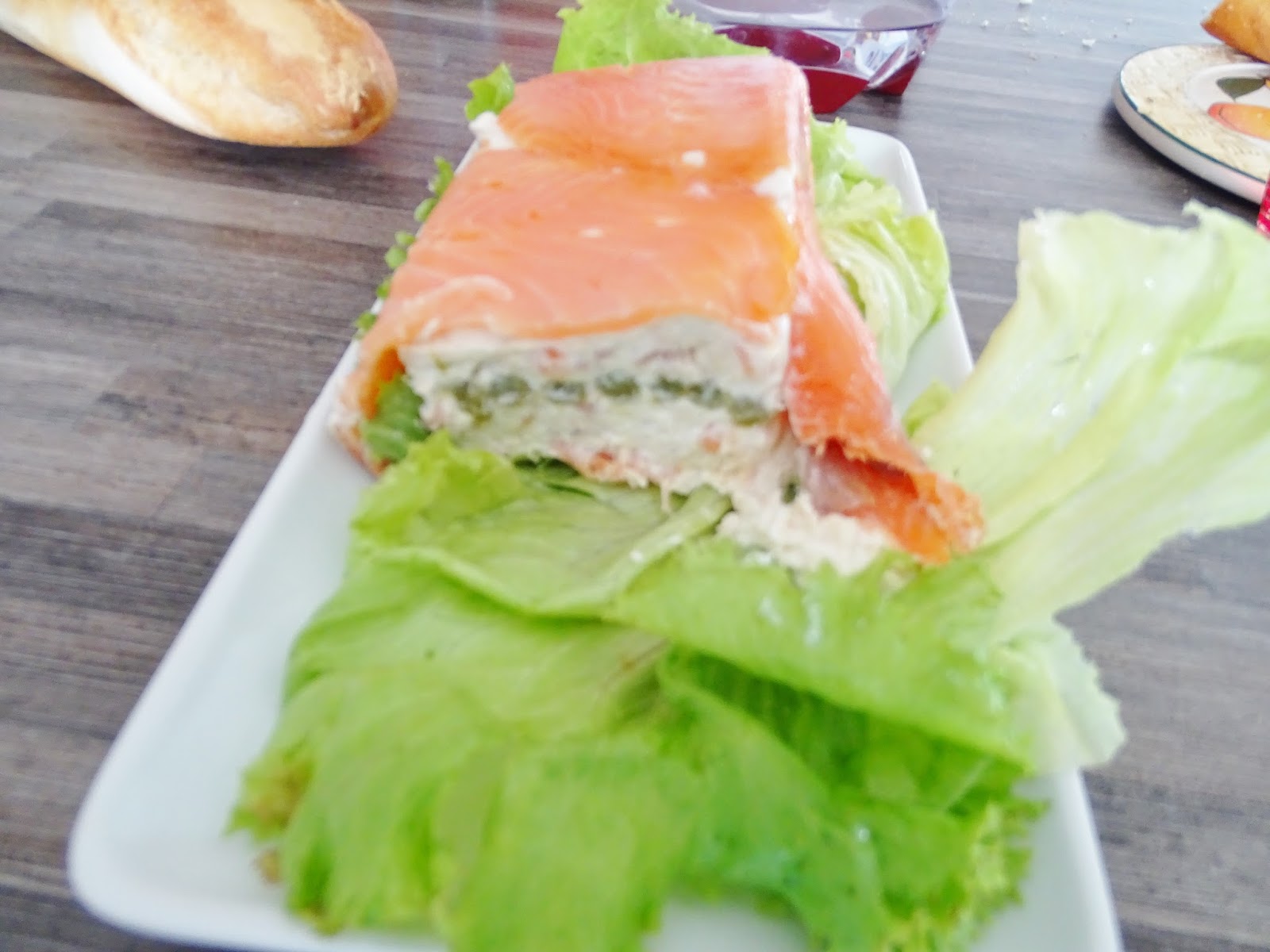 LES FOURNEAUX DE PHILO Terrine aux deux saumon et asperges vertes
