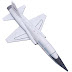 Free Download Papercraft Supersonic Jet T-38A N Talon by Koichi Kiyonaga