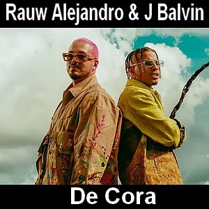 Rauw Alejandro y J Balvin dan la sorpresa al estrenar 'De Cora