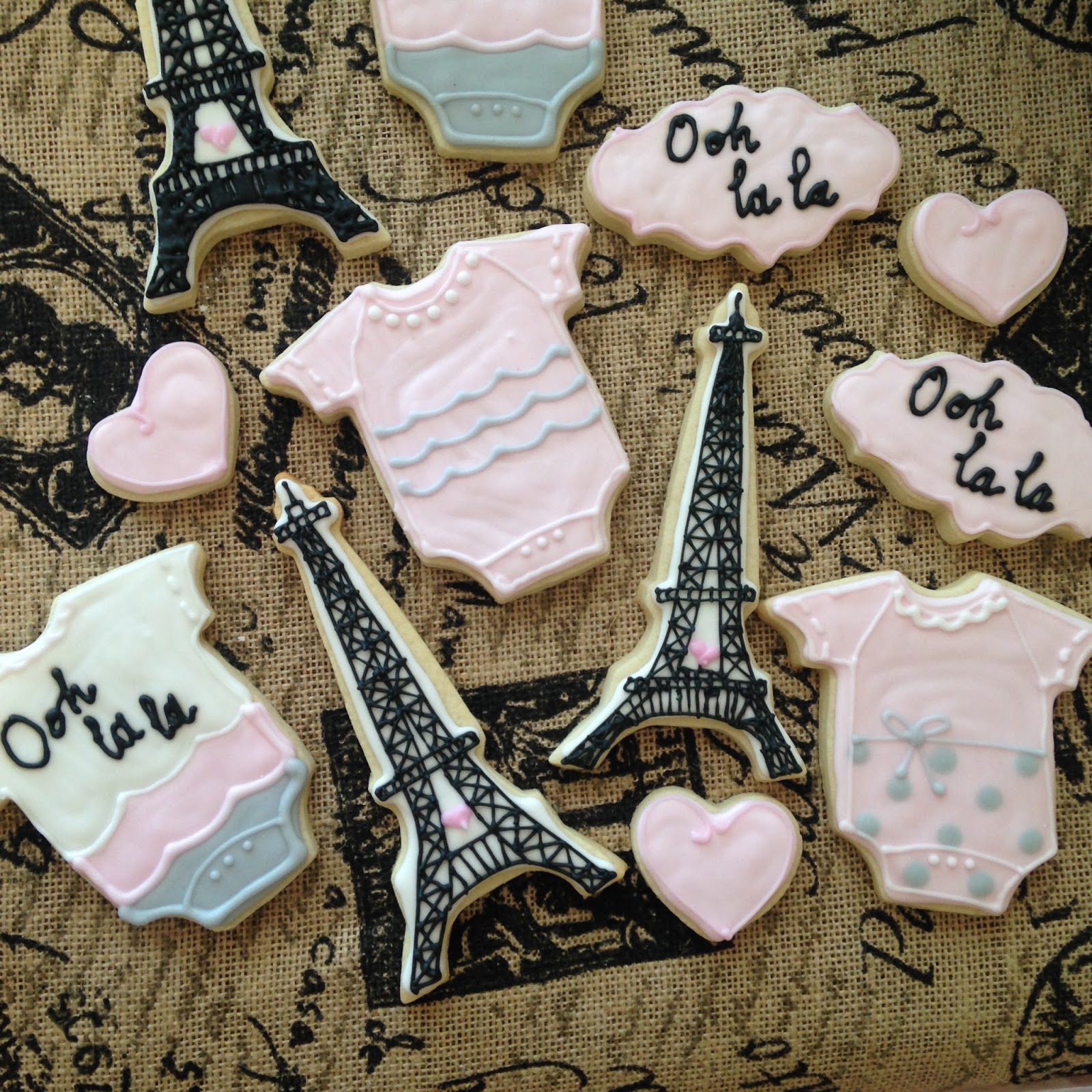 Country Cupboard Cakes Paris Baby Shower