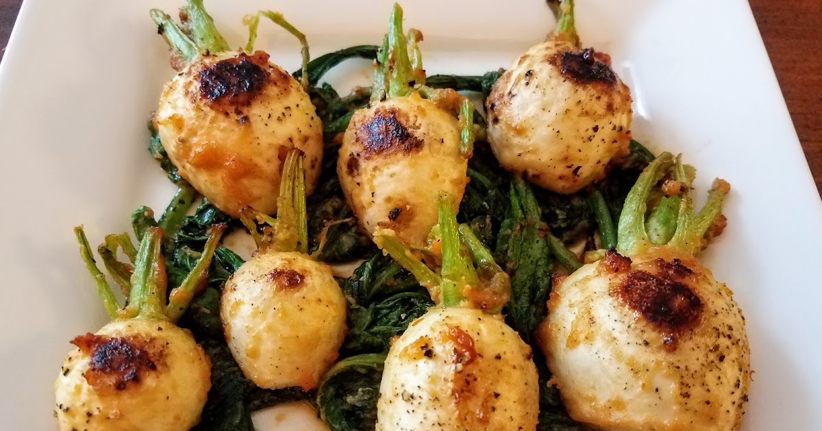 Miso Roasted Japanese Turnips