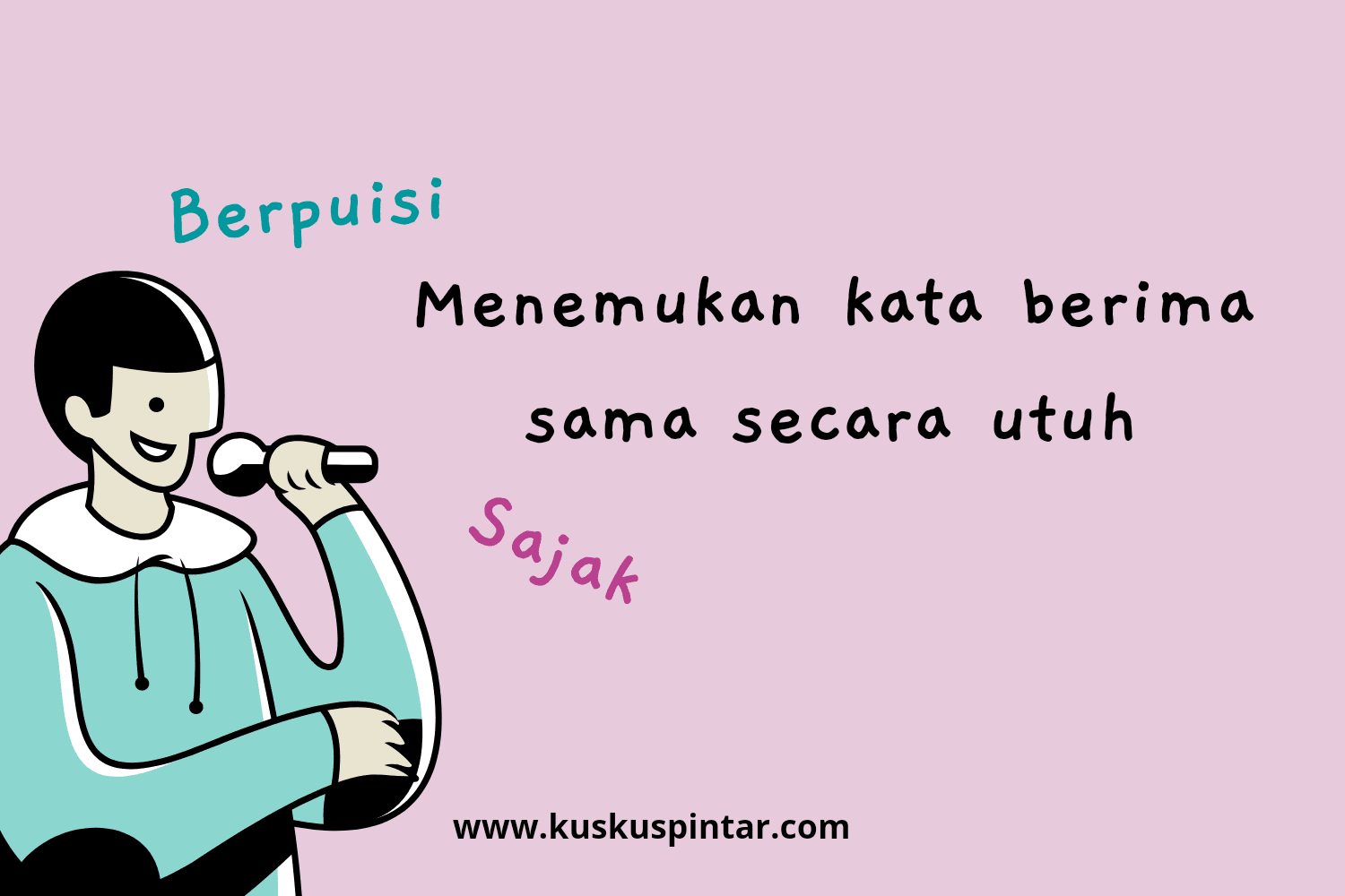 40 Contoh Menemukan Kata Berima Sama Secara Utuh