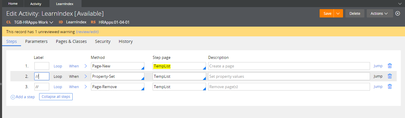 Pega Learnings: Index in Pega (Append, Current, Insert, Last, Prepend)