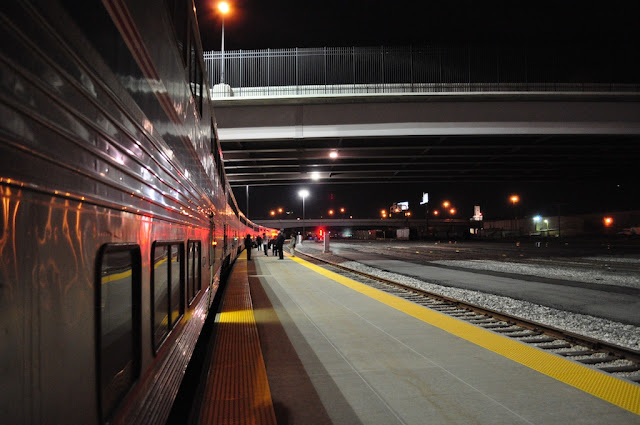 salt lake city station California zephyr amtrak train ride journey united states