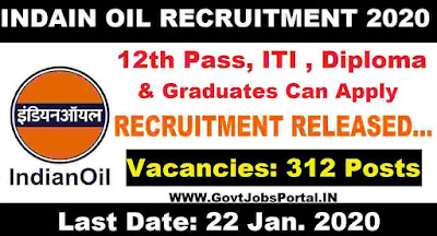 IOCL Recruitment 2020