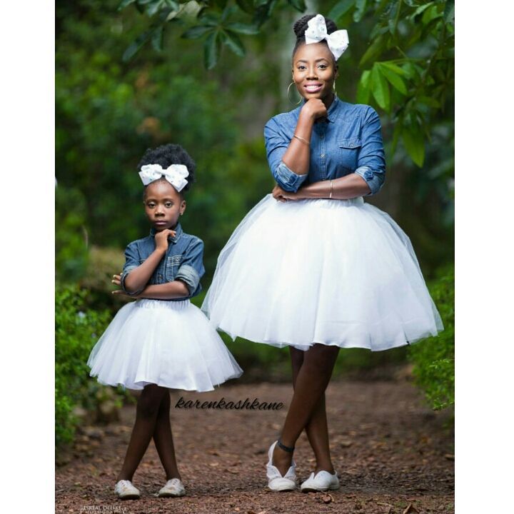 kitenge designs for mother and daughter