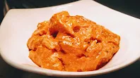 Marinated chicken pieces for butter chicken (Murgh makhani) recipe