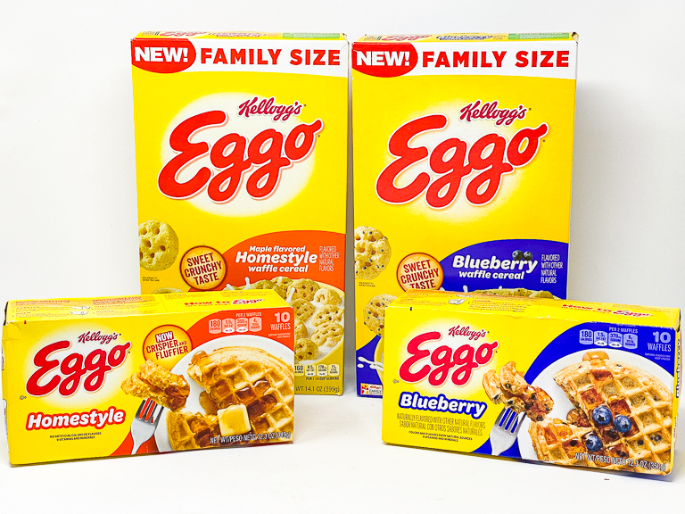 Tales of the Flowers Saturday Morning Cereals Eggo Waffle Cereal