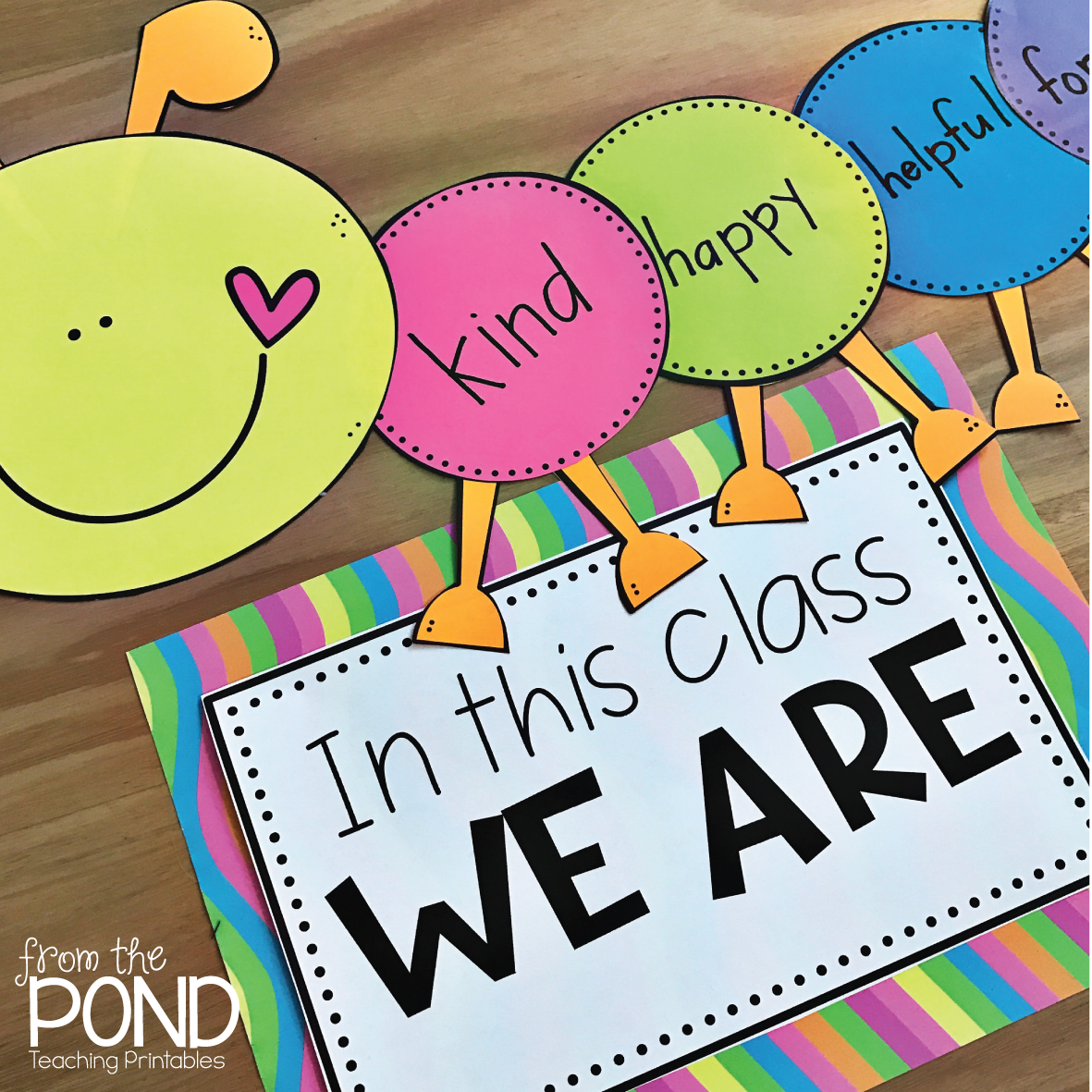 Wordapillar From the Pond