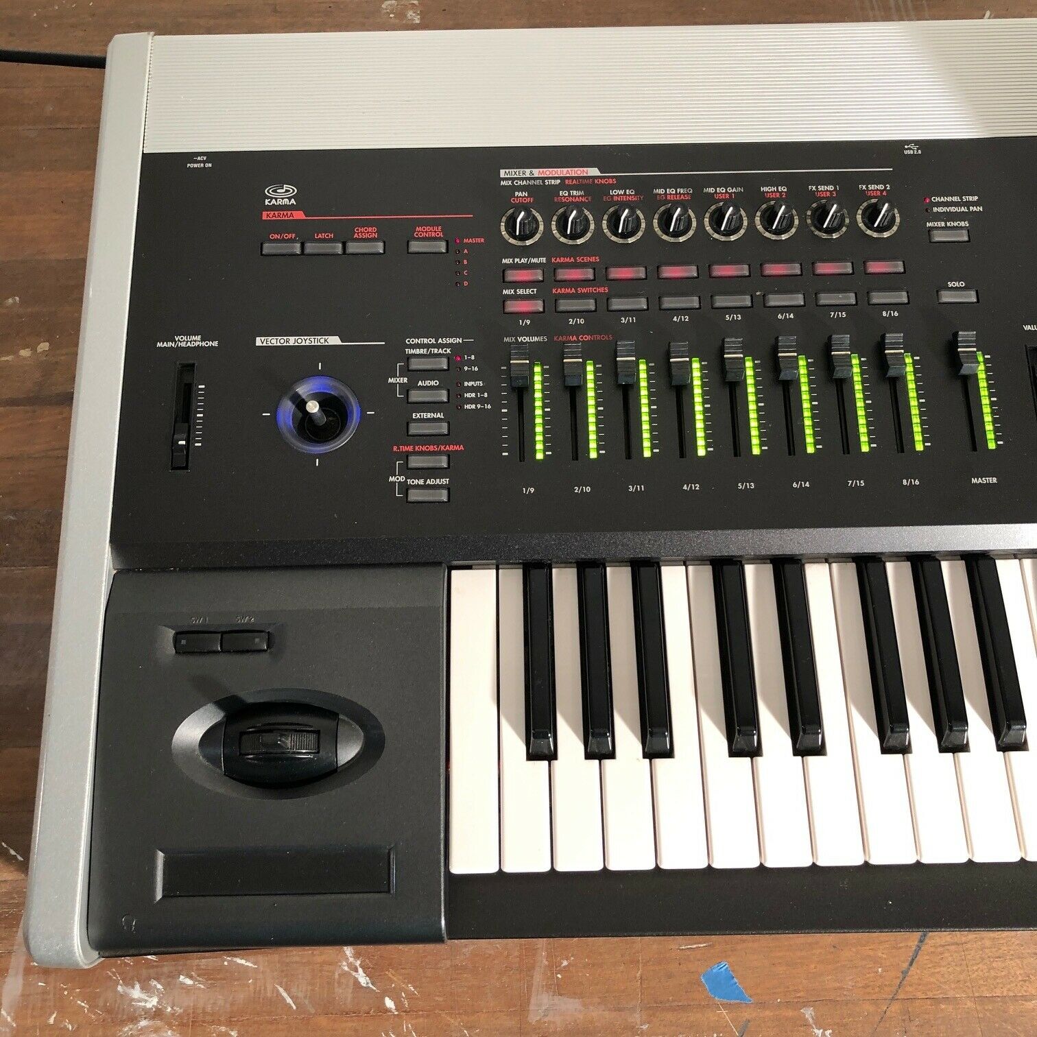 MATRIXSYNTH: Korg Oasys 76 Key Piano Keyboard Synthesizer