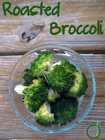 Morsels of Life - Roasted Broccoli - Broccoli, tossed in olive oil and seasonings, and then roasted to scrumptious perfection for one delectable roasted broccoli.