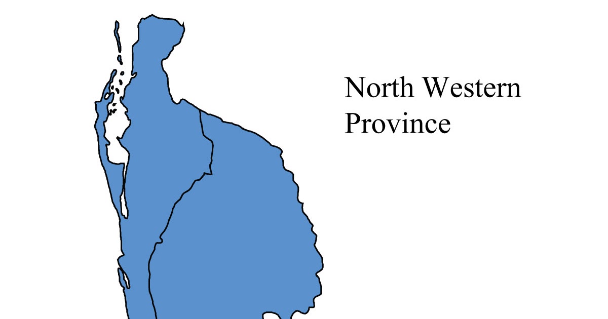 sri lanka map western province