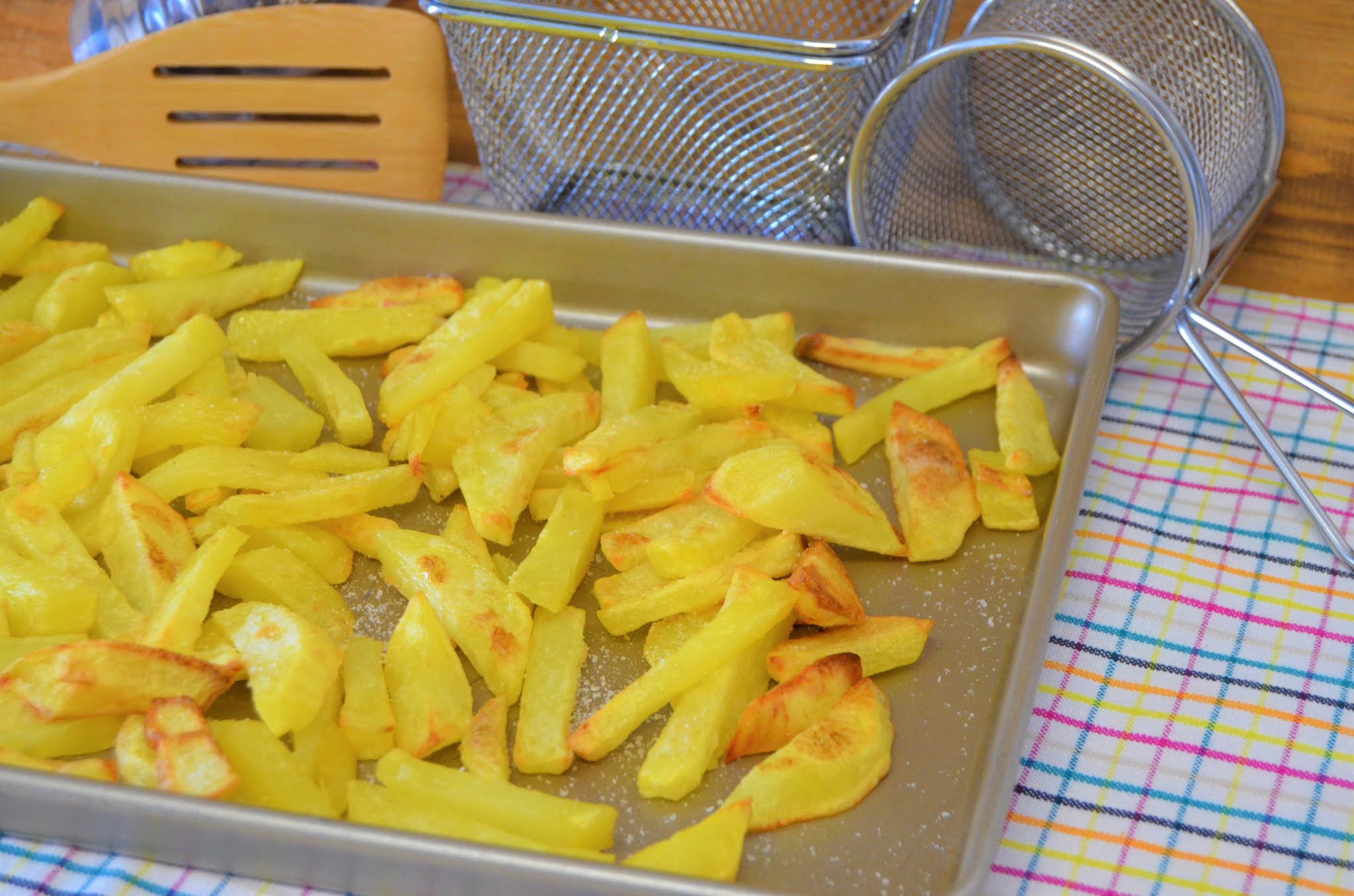 LAS DELICIAS DE MAYTE Como hacer patatas fritas al horno SUPER SALUDABLES!!!