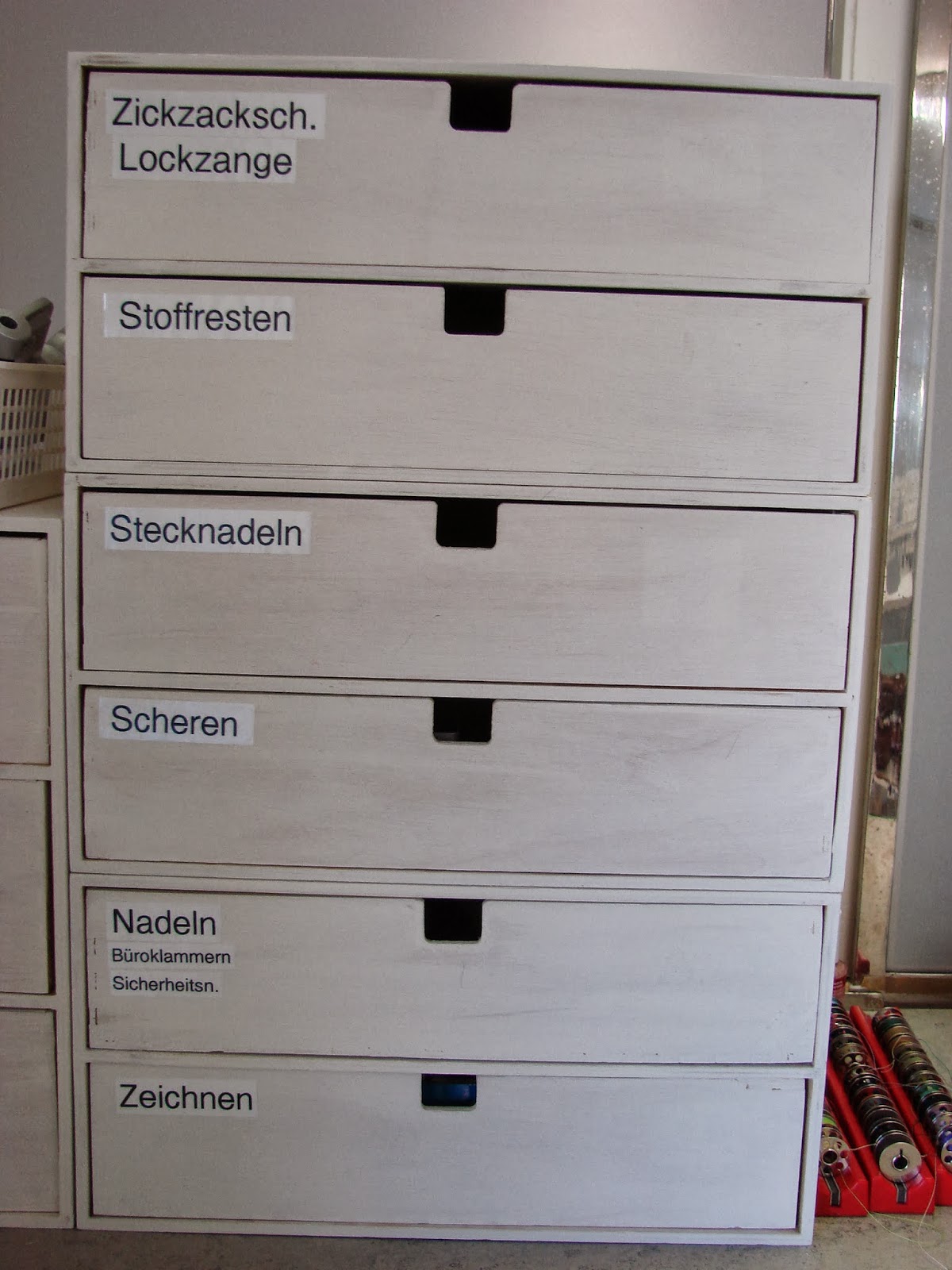 Angys-Atelier: Aufbewahrung